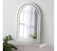Yearn Mirrors Boho Arch Mirror Silver 87Cm(H) X 62Cm(W) Silver One Size