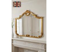 Yearn Mirrors Carved Landscape Mirror Gold 122(W)X104Cm(H) Gold