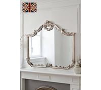Yearn Mirrors Carved Landscape Mirror Silver 122(W)X104Cm(H) Silver