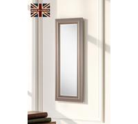 Yearn Mirrors Classic Champagne Beaded Mirror 131x47cm in Silver | Size: 131x47 cm Yearn Mirrors Silver 131x47 cm