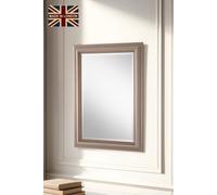 Yearn Mirrors Classic Champagne Beaded Mirror 131x77.5cm in Silver | Size: 131x77.5 cm Yearn Mirrors Silver 131x77.5 cm