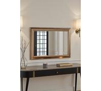 Yearn Mirrors Classic Champagne Framed Bevelled Wall Mirror in Gold Yearn Mirrors Gold