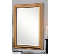 Yearn Mirrors Classic Gold Beaded Mirror 118.5X93Cm Gold One Size