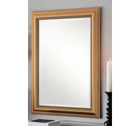 Yearn Mirrors Classic Gold Beaded Mirror 131X108Cm Gold One Size
