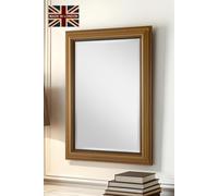 Yearn Mirrors Classic Gold Beaded Mirror 131x77.5cm | Size: 131x77.5 cm Yearn Mirrors Gold 131x77.5 cm