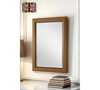 Yearn Mirrors Classic Gold Beaded Mirror 93X67.5Cm Gold