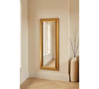 Yearn Mirrors Contemporary Gold Framed Bevelled Mirror Gold One Size