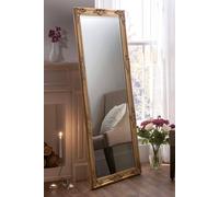 Yearn Mirrors Decorative Gold Full Length Mirror 74X163Cm In Metallic Gold Metallic Gold One Size
