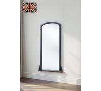 Yearn Mirrors Eloquent Tall Georgian Mirror Black Black One Size