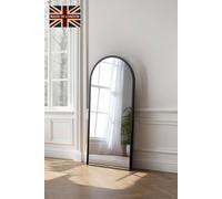 Yearn Mirrors Endless Tall Full Length Arched Black Wall Mirror Black One Size