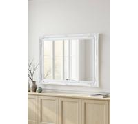 Yearn Mirrors French Style Carved Mirror White 116X90Cm White
