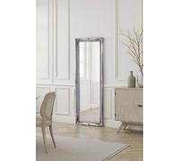 Yearn Mirrors French Style Carved Tall Mirror Silver 166x60cm Dunelm