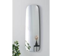 Yearn Mirrors Hoxton Frameless Black Organic Mirror 119X44Cm Black One Size