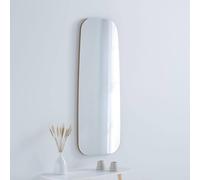 Yearn Mirrors Hoxton Frameless Gold Organic Mirror 119X44Cm Gold One Size