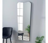 Yearn Mirrors Irregular Frameless Black Full Length Mirror 168(H)X76Cm(W) Black One Size