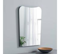 Yearn Mirrors Irregular Frameless Black Mirror 79(H)X56Cm(W) Black One Size
