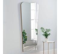 Yearn Mirrors Irregular Frameless Gold Full Length Mirror 168(H)X76Cm(W) Gold One Size