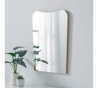 Yearn Mirrors Irregular Frameless Gold Mirror 79(H)X56Cm(W) Gold One Size