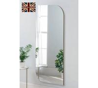 Yearn Mirrors Large Irregular Full Length Mirror In Gold Gold One Size