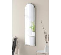 Minimal Arch Black Narrow Wall Mirror 100x30cm Yearn Mirrors Black One Size