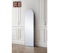 Yearn Mirrors Minimal Arch Black Tall Full Length Mirror Black