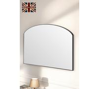 Yearn Mirrors Minimal arched mirror Black 71(w) x 49cm(h) Yearn Mirrors Black