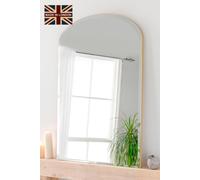 Yearn Mirrors Minimal Bevelled Mantle Mirror Gold 91(W) X 120Cm(H) Gold