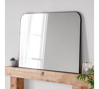 Yearn Mirrors Minimal Black Mantle Mirror 110(W) X 80Cm(H) Black One Size