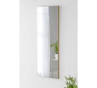 Narrow Contemporary Wall Mirror Yearn Mirrors Gold One Size