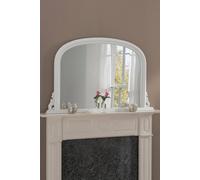 Yearn Mirrors Overmantle White Classic Mirror 122(W) X 77Cm(H) White One Size