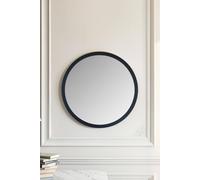 Yearn Mirrors Round Wall Mirror Black 60Cm Black One Size