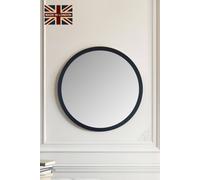 Yearn Mirrors Round Wall Mirror Black 70Cm Black