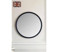 Yearn Mirrors Round Wall Mirror Black 80Cm Black One Size