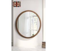 Yearn Mirrors Round Wall Mirror Bronze 80Cm Bronze One Size
