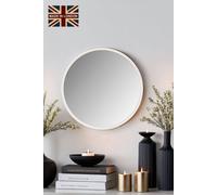 Yearn Mirrors Round Wall Mirror White 40Cm White