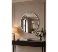 Yearn Mirrors Round Wall Mirror White 60Cm White
