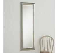 Yearn Mirrors Scooped Framed Mirror Silver 124X41Cm Silver One Size