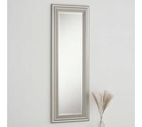 Yearn Mirrors Silvery Champagne Dressing Mirror 128.5X44.5Cm Silver