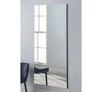 Yearn Mirrors Simple Full Length Frameless Mirror Black 170X80Cm Black One Size