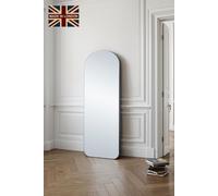 Yearn Mirrors Soho Curved Arch Full Length Mirror Black Yearn Mirrors Black