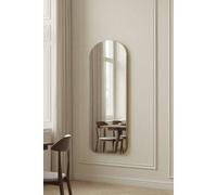 Yearn Mirrors Soho Curved Arch Full Length Mirror Gold Gold