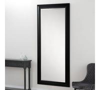 Yearn Mirrors Textured Black Full Length Mirror 168.5X77Cm Black