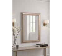 Yearn Mirrors Textured Gold Bevelled Wall Mirror Yearn Mirrors Gold