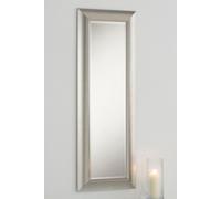 Yearn Mirrors Timeless Silvery Champagne Mirror 129.5x46cm in Silver | Size: 129.5x46 cm Yearn Mirrors Silver 129.5x46 cm