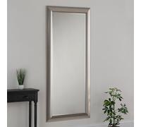 Yearn Mirrors Timeless Silvery Champagne Mirror 167.5x76cm in Silver | Size: 167.5x76 cm Yearn Mirrors Silver 167.5x76 cm