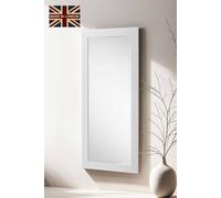 Yearn Mirrors Wave Gloss White Full Length Mirror 168.5X77Cm White