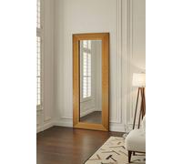 Yearn Mirrors Wave Tall Gold Framed Bevelled Wall Mirror Gold One Size