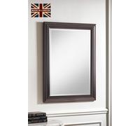 Yearn Mirrors Yearn Dark Chrome Wall Mirror 128.5X105.5Cm In Metallics Metallics One Size