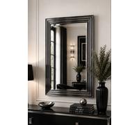 Yearn Mirrors Yearn Dark Chrome Wall Mirror 128.5X75Cm In Metallics Metallics