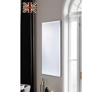 Yearn Mirrors Yearn Minimal dressing Mirror Bevelled 122x46 in Metallic Silver Yearn Mirrors Metallic Silver